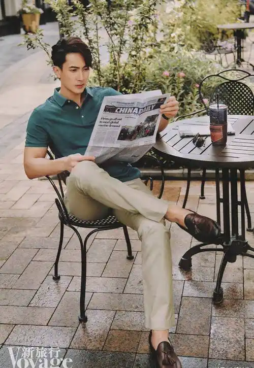吴尊《voyage新旅行》封面大片,清晰的侧颜轮廓十分帅气_绅士_夏日