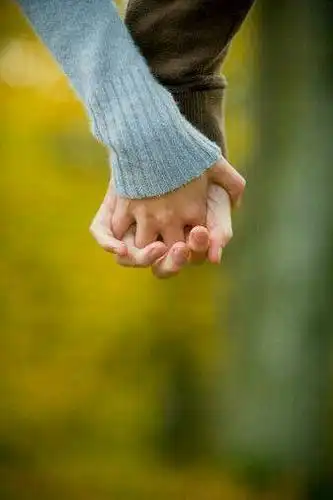 五句情诗十指相扣