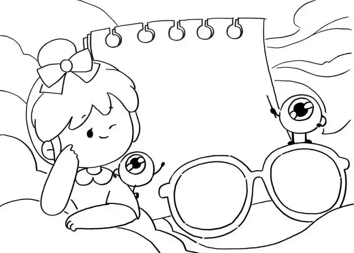 爱护眼睛手抄报一等奖简笔画(保护眼睛手抄报简笔画大全) -【爱个性】