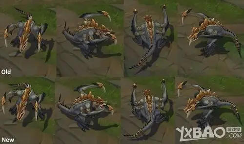 lol30日pbe:卢登的回声削弱 恐龙皮肤调整