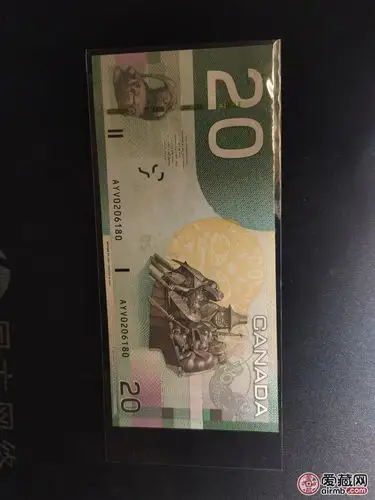 加拿大银行2004年发行的20