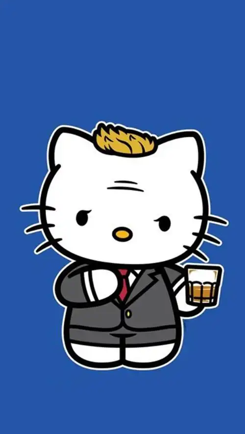 iphone 壁纸 可爱 hello kitty