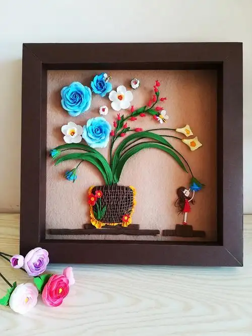 粘土装饰画 超轻粘土装饰画