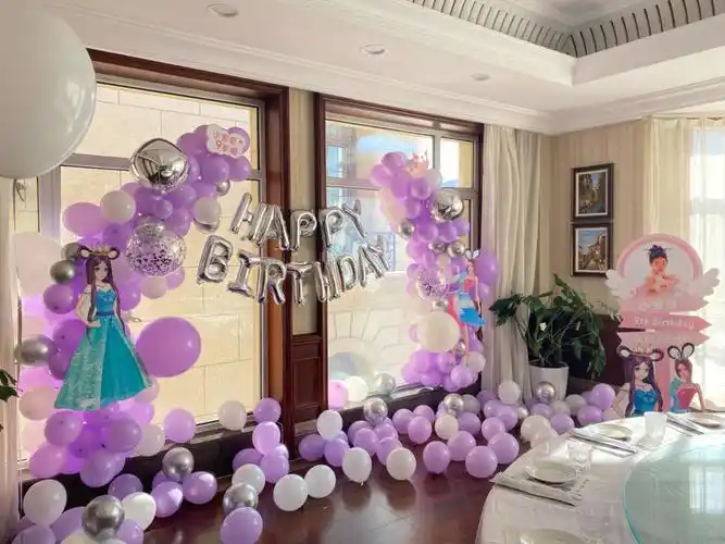 大连生日宴气球布置