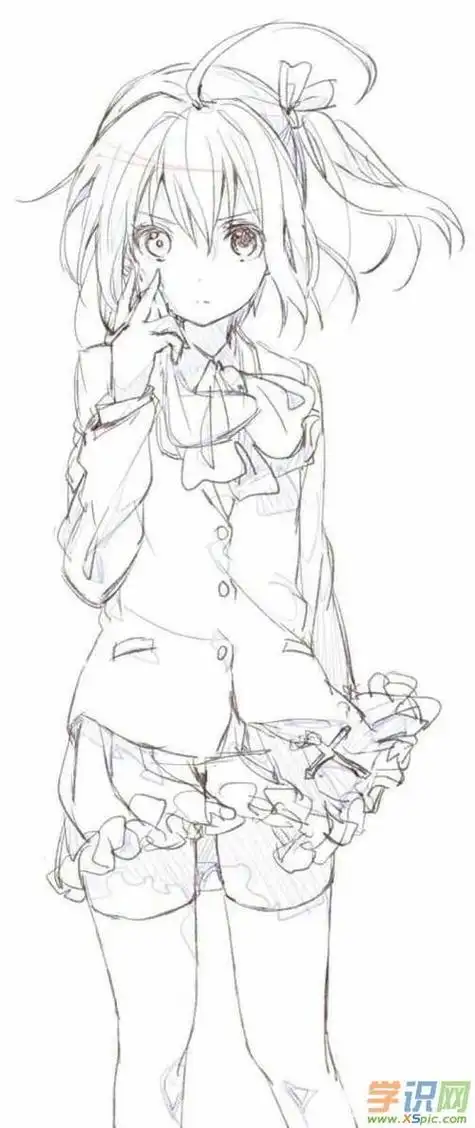 漫画简笔画手绘 简易漫画图片手绘