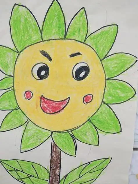 基本的使用方法,尝试几种儿童绘画方法)岁儿童绘画涂色黑龙江美术出版