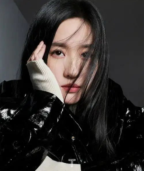 刘亦菲登杂志封面复古简约表现力十足