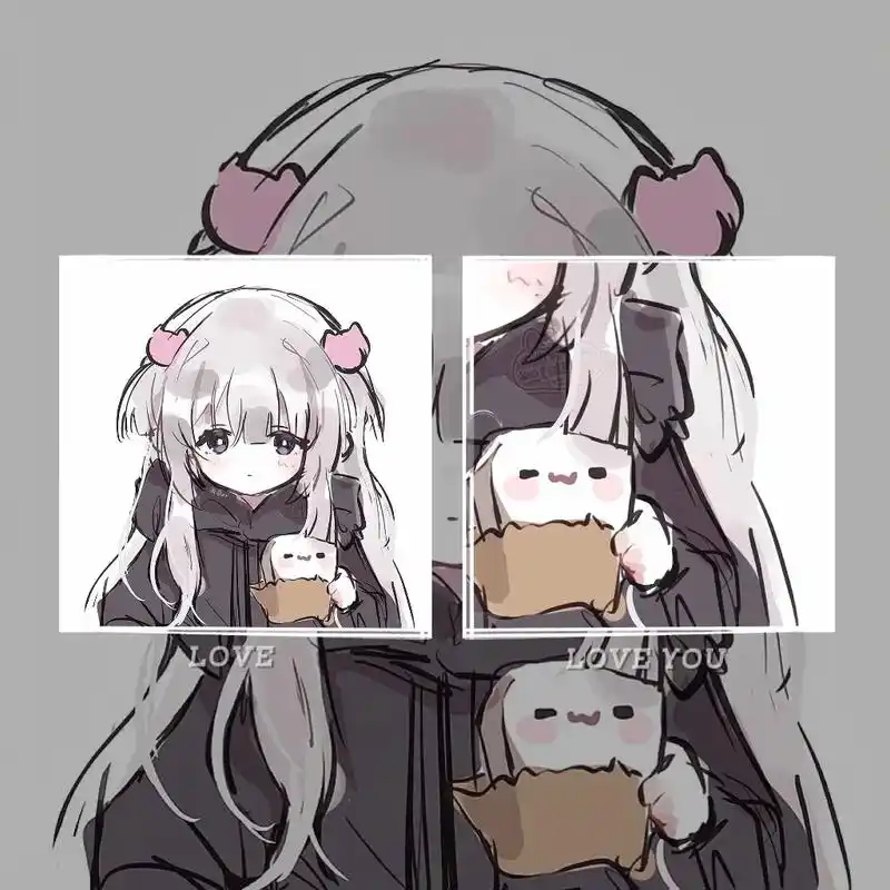 谁家没有个边角料对象呢#情侣头像 #动漫情头 #对象不是人系 - 抖音