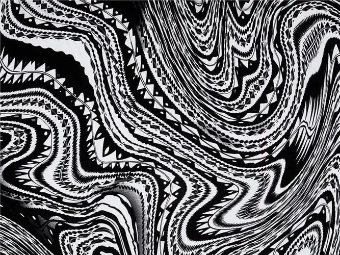 抽象艺术面料图案设计