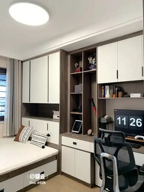 10平米榻榻米储物77书房美貌与实力并存