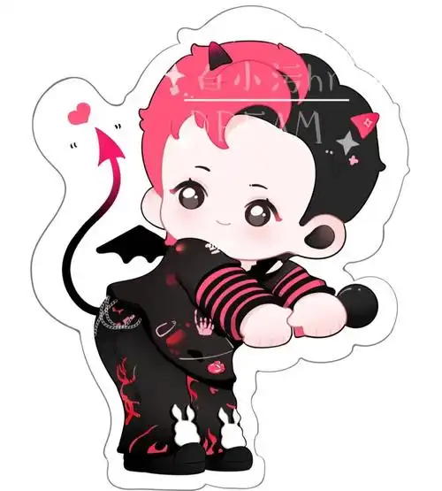 小鬼小恶魔q版绘制现稿出