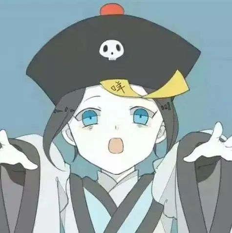 呆萌僵尸头像女生