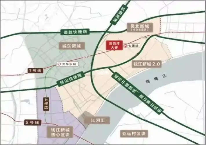 杭州艮北新城平层公寓100万起现房拎包入住