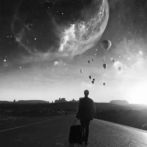 男人黑白头像男人味