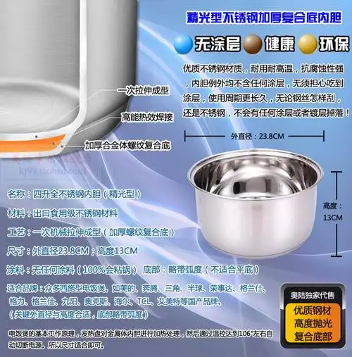 智能电饭煲使用【尺寸合适均