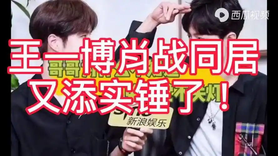 肖战王一博在一起实锤看完我都震惊了