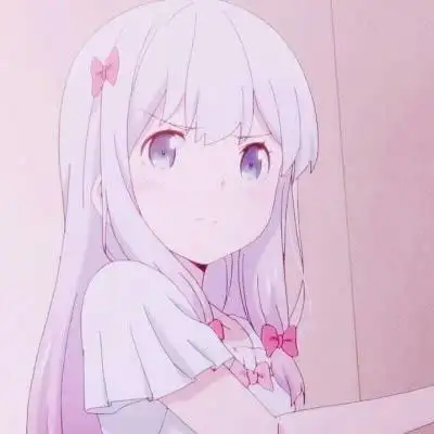 二次元可爱软妹头像 粉色系软妹少女心头像