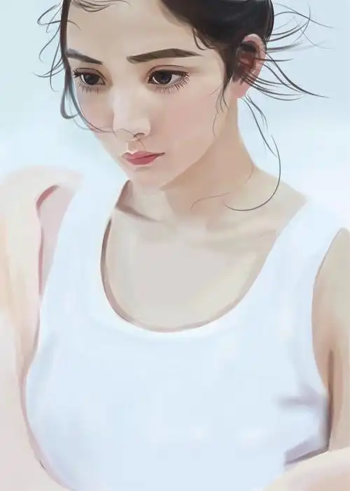 手绘练习,原谅我把杨幂没画那么美