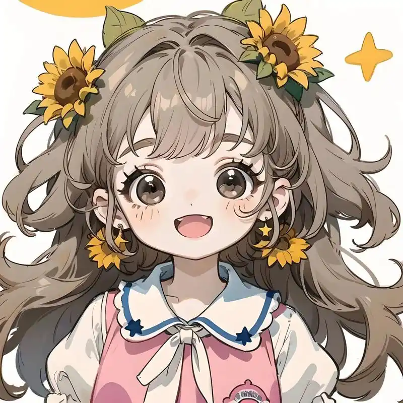 向日葵女孩,每天都要阳光快乐97