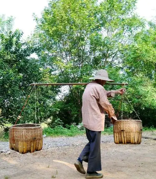 父亲那根光溜溜的扁担(文化感悟)