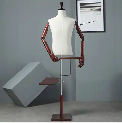 男模特道具全身人台衣架拍照橱窗展示架半身假人体衣服装店模特架人体