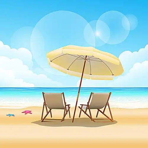 海滩风景头像图片大全