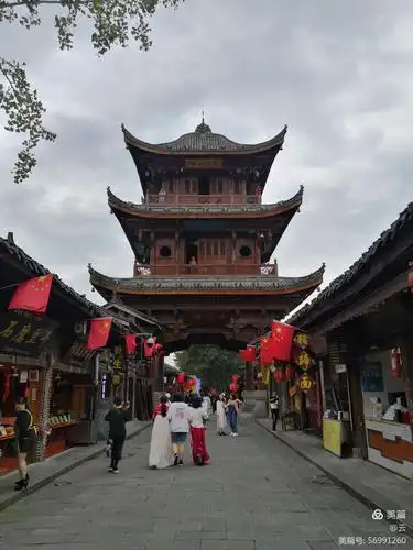 中国四大古城之一阆中古城