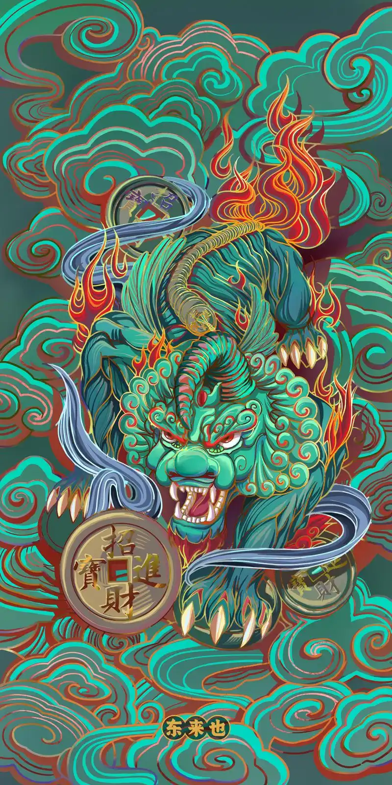 动漫风国潮壁纸合集更新,超酷炫,喜欢吗?欢迎在评论区发表意见