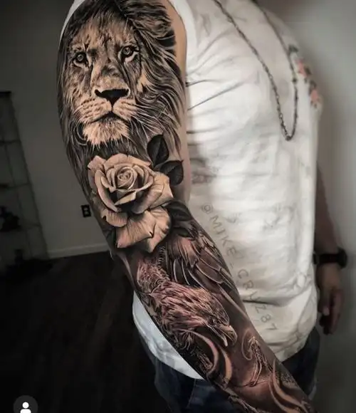 花臂纹身图案大全(21)