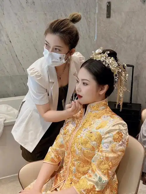 珠海化妆师新娘跟妆花絮