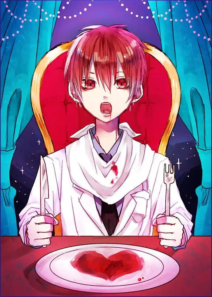 吸血鬼图片帅哥动漫红发红眼