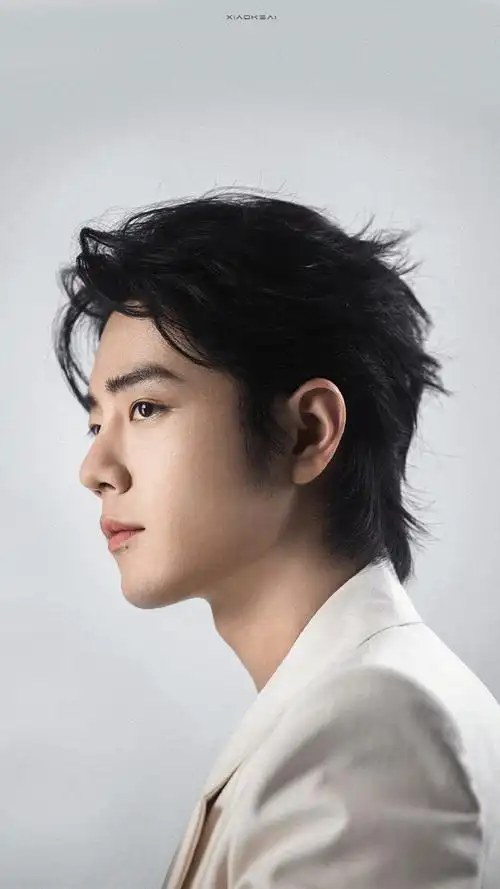 发质 完美 鼻子完美 嘴唇 完美 耳型 完美 喉结 完美 男人 完美 肖战