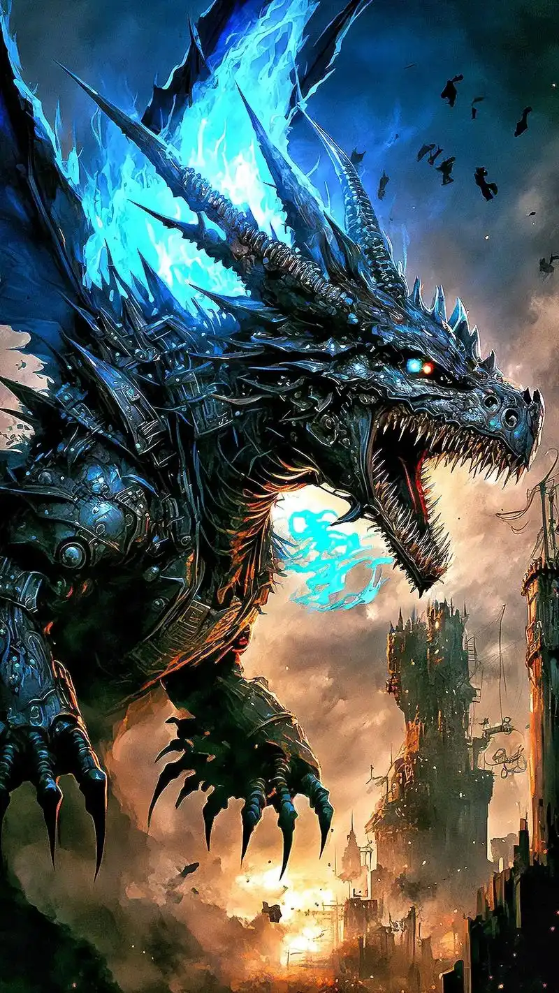 巨兽的压迫感.#壁纸 #巨兽 #怪兽  - 抖音