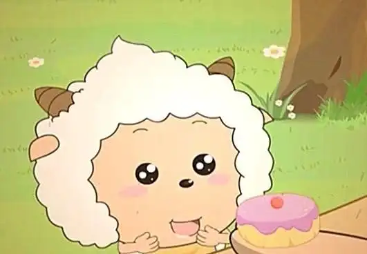 喜羊羊与灰太狼:小时候原来都这么可爱?她不愧是从小美到大!