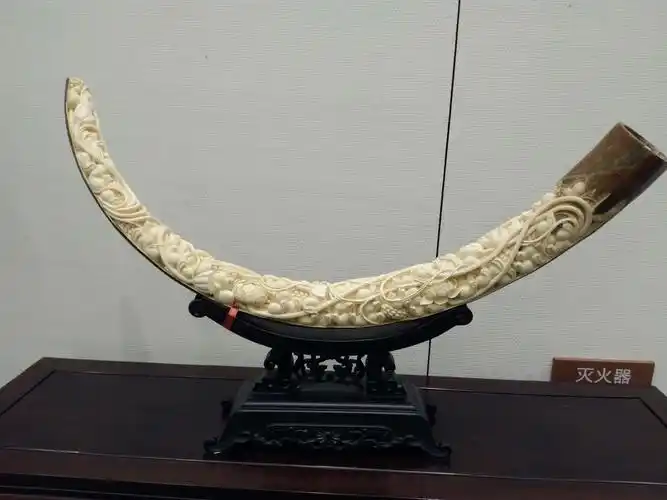 象牙雕刻.