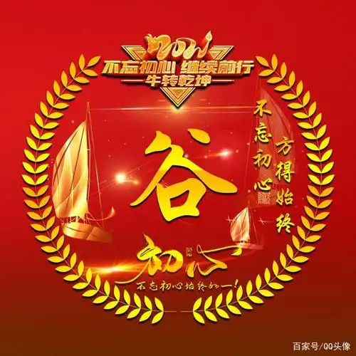 100个励志姓氏微信头像,2021不忘初心继续前行方得始终