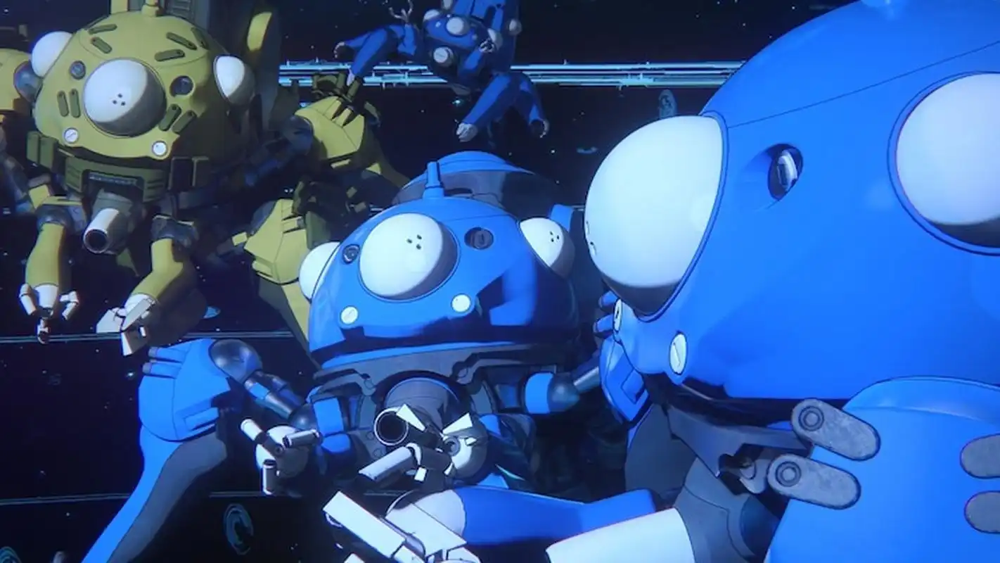 动漫# #电影# #秋日生活创作季# 《攻壳机动队》系列剧场版《攻壳