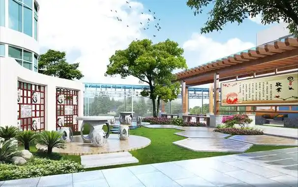 校品数科:校园景观设计案例,及设计中要遵循的原则