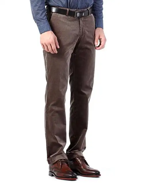 男装咖啡色休闲裤