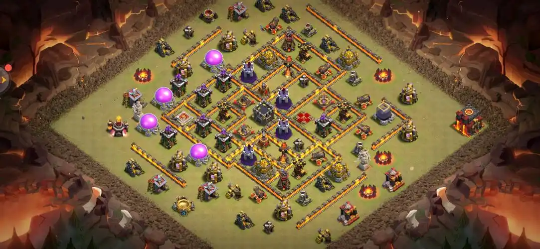 部落冲突十本部落战阵型分享