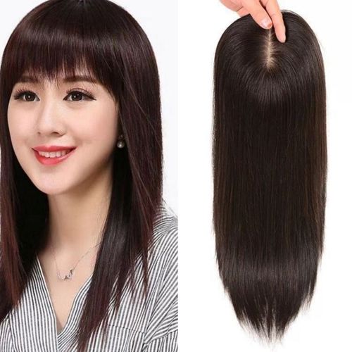 男士带女士假发效果图片