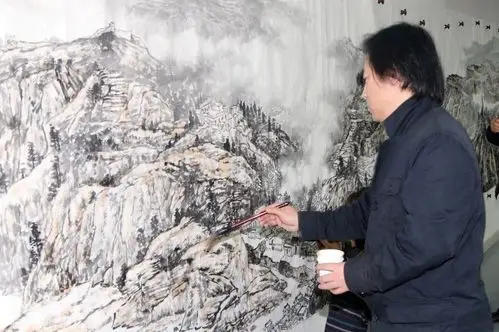 黄河文化创意公司推荐实用的国画,山水画