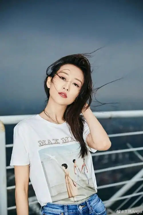 王鸥天台大片##王鸥侧颜线条