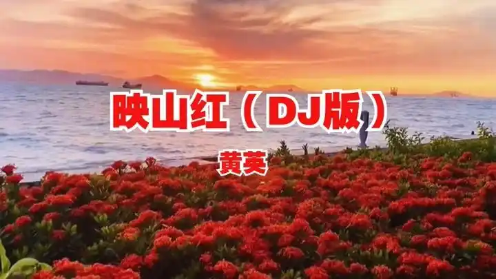 这才是全网最好听的版本,黄英《映山红》dj版,被天使吻过的嗓音