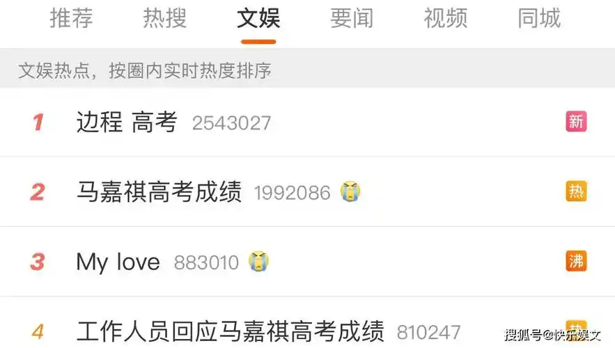 原创知名男星马嘉祺高考分数出炉复读一年考365分险过河南本科线