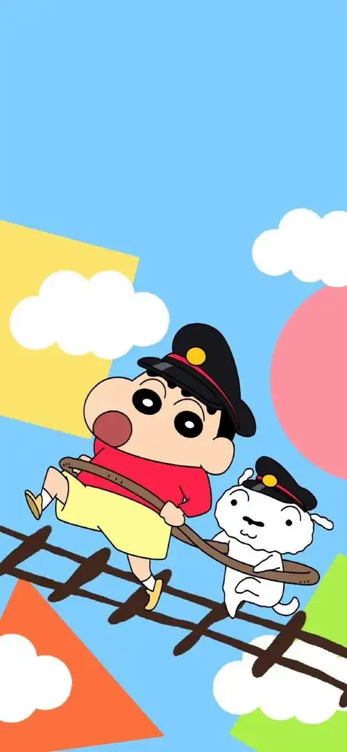 蜡笔小新手机壁纸一组