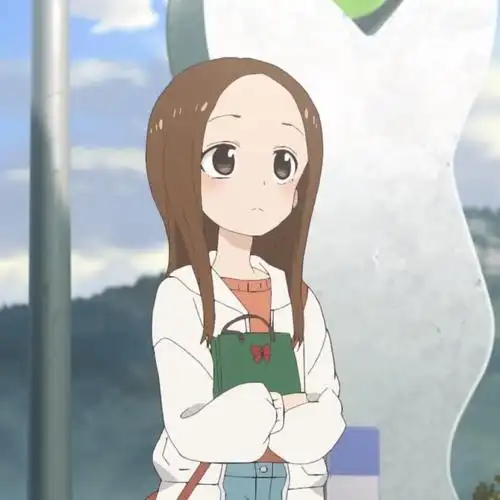 动漫头像 动漫女头 漫头 自截(擅长作弄的高木同学)