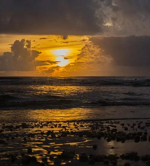 在海边拍的一组照片.