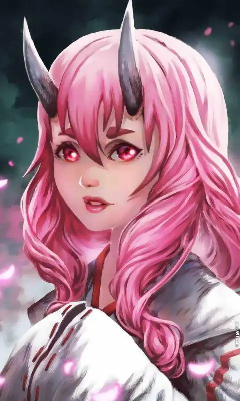 关于我转生变成史莱姆这档事鬼族公主朱菜手机壁纸图片(9)