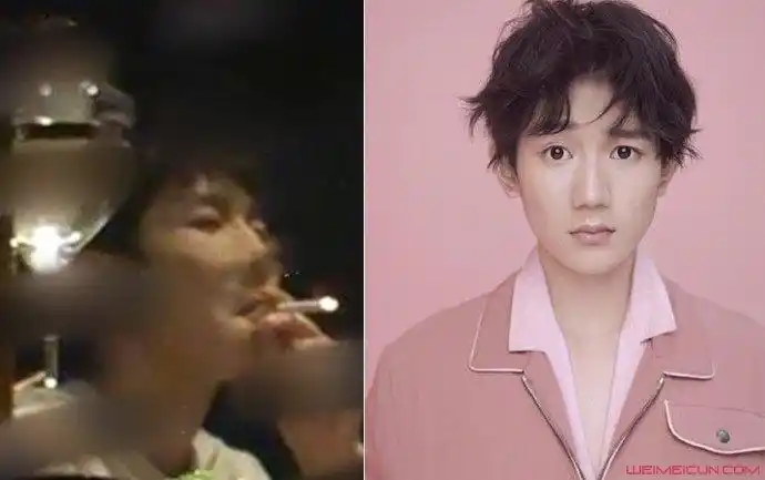 王源抽烟照曝光 动作十分娴熟画面细节引起网友争议